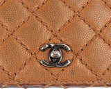 Chanel Stitching Caviar Leather Boy CC Wallet
