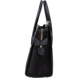 Celine Bicolor Leather Luggage Handbag