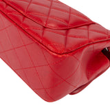 Chanel Quilted Lambskin Antique Single Flap Crossbody Bag