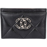 Chanel Quilted Lambskin 19 Cardholder