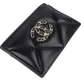 Chanel Quilted Lambskin 19 Cardholder