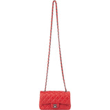 Chanel Quilted Lambskin Antique Single Flap Crossbody Bag