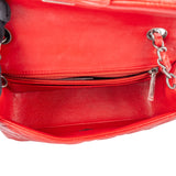 Chanel Quilted Lambskin Antique Single Flap Crossbody Bag