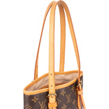 Louis Vuitton Canvas Monogram Bucket Bag PM Handbag