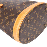 Louis Vuitton Canvas Monogram Bucket Bag PM Handbag