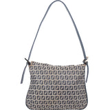 Fendi FF Monogram Baguette Shoulder Bag