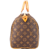 Louis Vuitton Canvas Monogram Speedy 30 Handbag