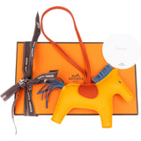 Hermès Tricolor Leather Rodeo MM Pendant