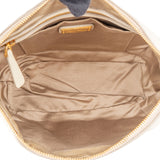 Miu Miu White Leather City Handbag