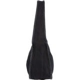 Prada Black Nylon Triangle Hobo Bag