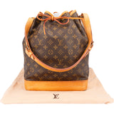 Louis Vuitton Canvas Monogram Sac Noe Grande Sboulder Bag