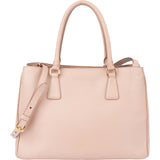 Prada Pink Saffiano Leather Galleria Handbag