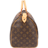 Louis Vuitton Canvas Monogram Speedy 35 Handbag