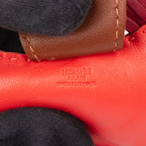 Hermès Tricolor Leather Rodeo MM Pendant