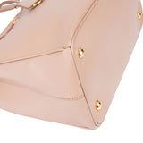 Prada Pink Saffiano Leather Galleria Handbag