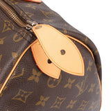 Louis Vuitton Canvas Monogram Speedy 35 Handbag