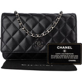 Chanel Quilted Lambskin Wallet On Chain Crossbody Bag