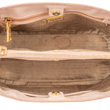 Prada Pink Saffiano Leather Galleria Handbag