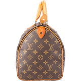 Louis Vuitton Canvas Monogram Speedy 30 Handbag