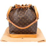 Louis Vuitton Canvas Monogram Sac Noe Grande Shoulder Bag