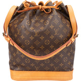 Louis Vuitton Canvas Monogram Sac Noe Grande Shoulder Bag
