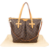 Louis Vuitton Canvas Monogram Palermo GM Handbag