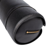 Louis Vuitton Noir Epi Leather Soufflot Handbag