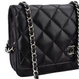 Chanel Quilted Lambskin Wallet On Chain Crossbody Bag