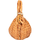 Miu Miu Intrecciato Leather Handbag