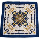 Hermès Classic "Eperon d´or" Silk Carre 90 Scarf Tuch