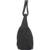 Gucci GG Monogram Leather Handle Hobo Bag