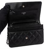 Chanel Quilted Lambskin Wallet On Chain Crossbody Bag