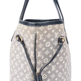 Louis Vuitton Mini Lin Denim Monogram Neverfull MM Handbag