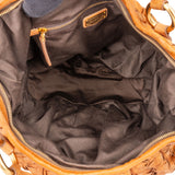 Miu Miu Intrecciato Leather Handbag