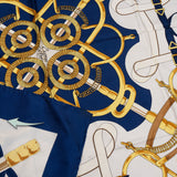 Hermès Classic "Eperon d´or" Silk Carre 90 Scarf Tuch