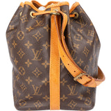 Louis Vuitton Canvas Monogram Sac Noe Petit Shoulder Bag