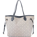 Louis Vuitton Mini Lin Denim Monogram Neverfull MM Handbag