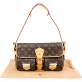 Louis Vuitton Canvas Monogram Hudson PM Shoulder Bag