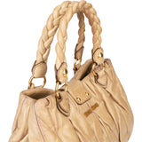 Miu Miu Quilted Leather Handbag
