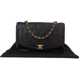 Chanel Quilted Lambskin 24K Gold Single Flap Crossbody Bag