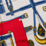 Hermès Classic "Harnais" Silk Carre 90 Scarf Tuch