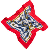 Hermès Classic "Harnais" Silk Carre 90 Scarf Tuch