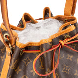 Louis Vuitton Canvas Monogram Sac Noe Petit Shoulder Bag