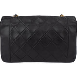 Chanel Quilted Lambskin 24K Gold Single Flap Crossbody Bag