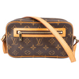 Louis Vuitton Canvas Monogram Pochette Cite Shoulder Bag