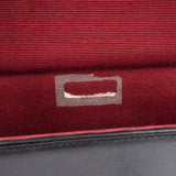 Chanel Quilted Lambskin 24K Gold Halfmoon Single Flap Shoulder Bag