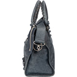 Balenciaga Perforated Leather City Handbag