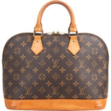 Louis Vuitton Canvas Monogram Alma PM Handbag