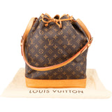 Louis Vuitton Canvas Monogram Sac Noe Grande Shoulder Bag
