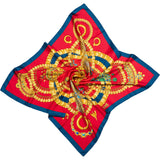 Hermès Classic "Kosmima" Silk Carre 90 Scarf Tuch
